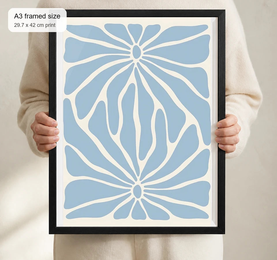 Size reference for A3 · Black Gallery Frame - gallery image 4 of 5