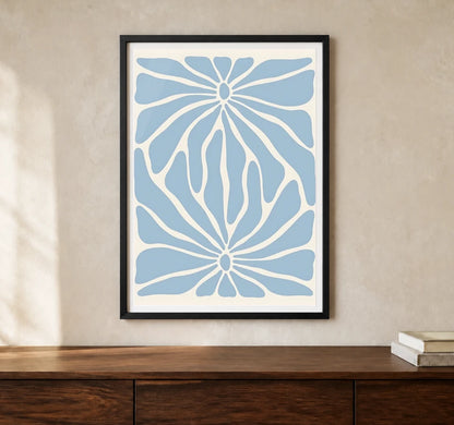 Product-focused lifestyle view of A4 · Black Gallery Frame - gallery image 1 of 5