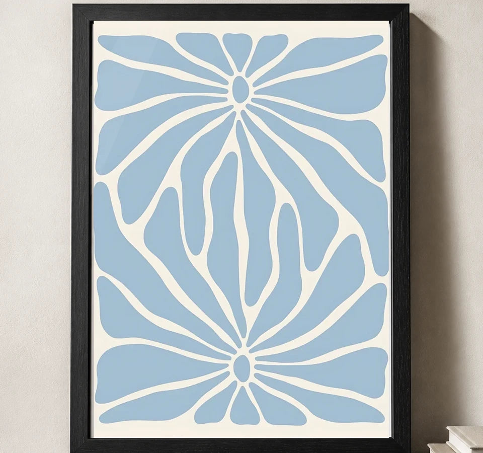 Styled close-up of A4 · Black Gallery Frame - gallery image 3 of 5