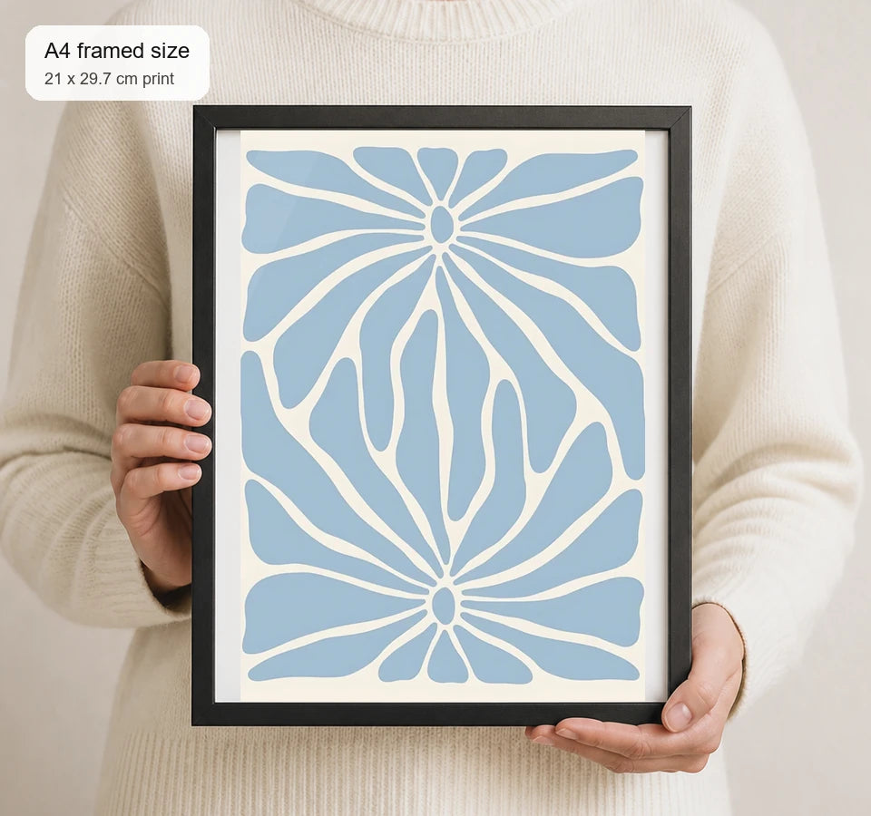 Size reference for A4 · Black Gallery Frame - gallery image 4 of 5
