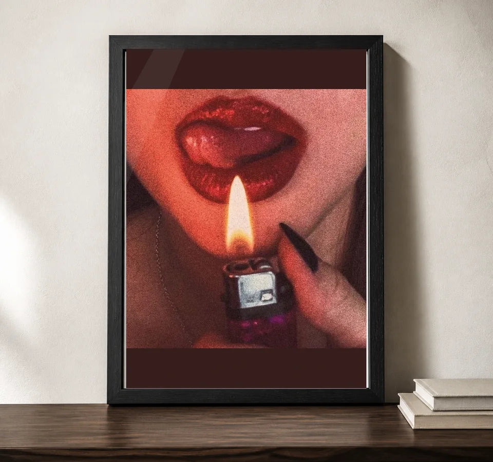 Clean studio product view of A4 · Black Gallery Frame - gallery image 2 of 5