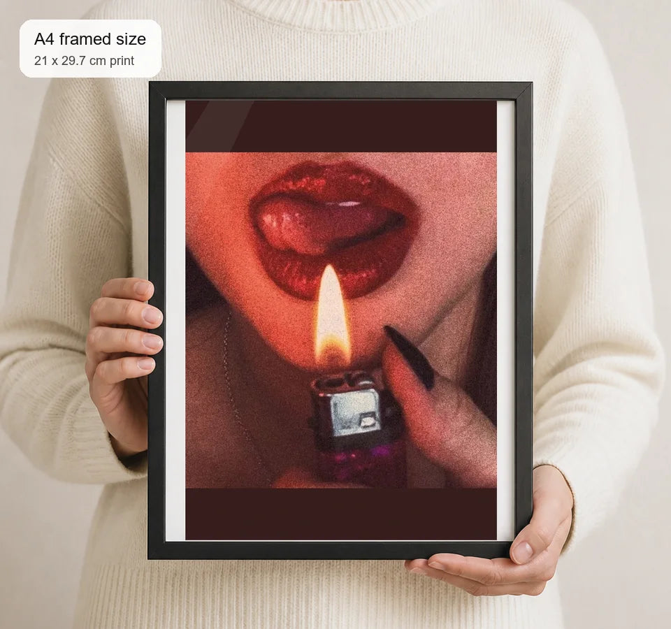 Size reference for A4 · Black Gallery Frame - gallery image 4 of 5