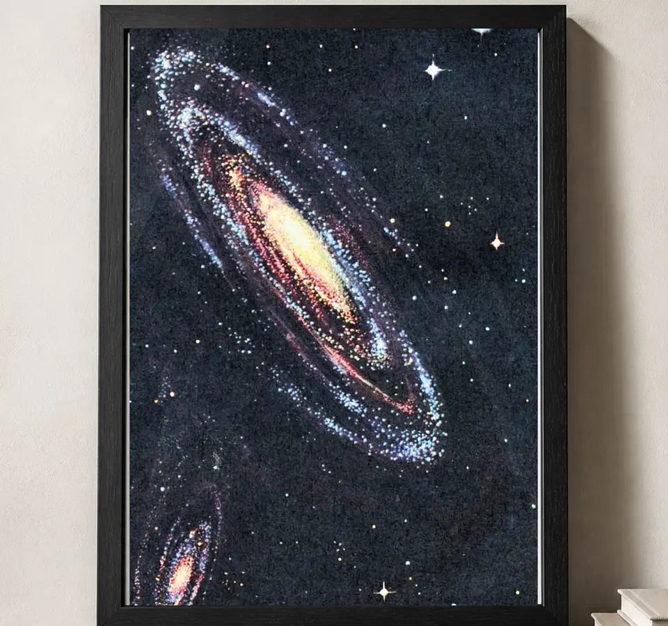 Styled close-up of A4 · Black Gallery Frame - gallery image 3 of 5