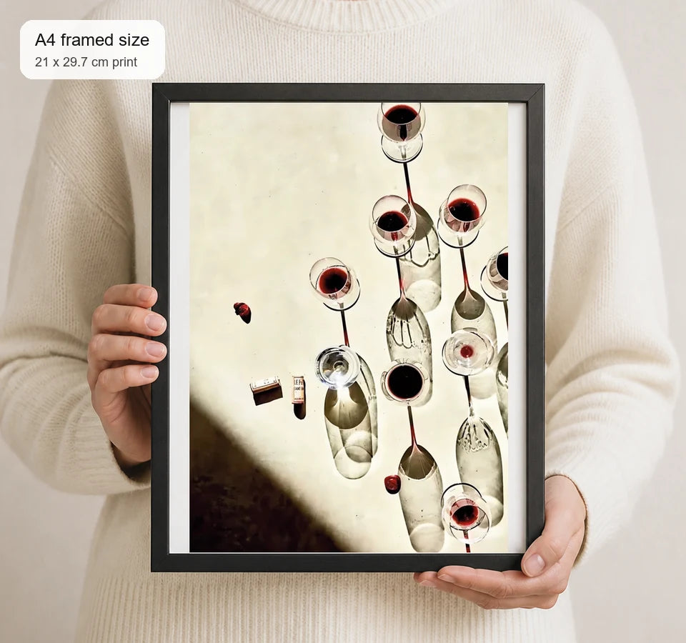 Size reference for A4 · Black Gallery Frame - gallery image 4 of 5