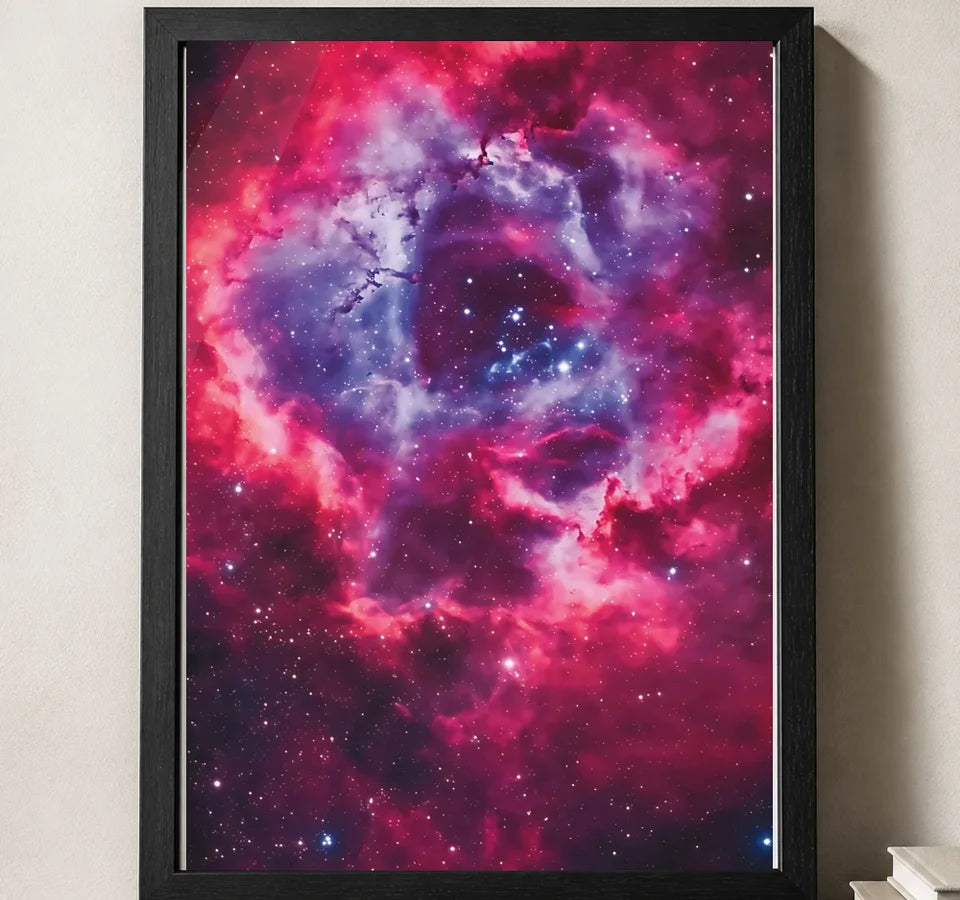 Styled close-up of A4 · Black Gallery Frame - gallery image 3 of 5