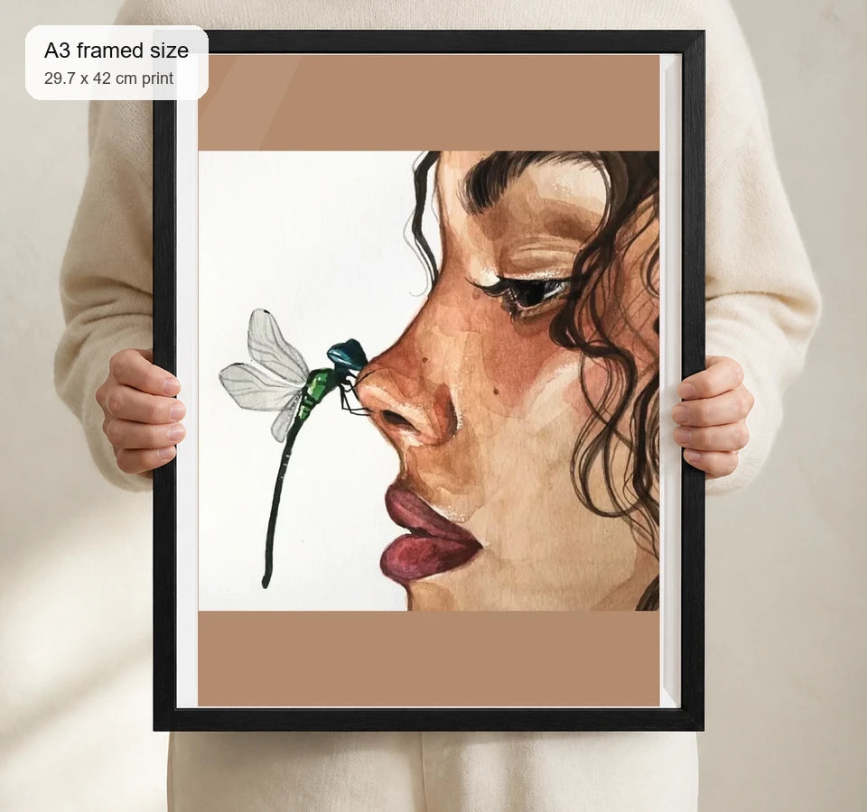 Size reference for A3 · Black Gallery Frame - gallery image 4 of 5