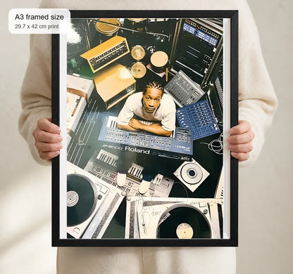 Size reference for A3 · Black Gallery Frame - gallery image 4 of 5