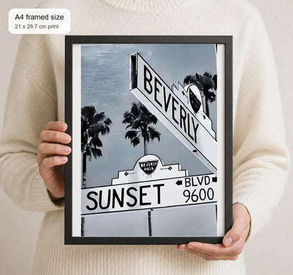 Size reference for A4 · Black Gallery Frame - gallery image 4 of 5