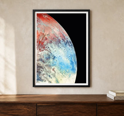 Product-focused lifestyle view of A4 · Black Gallery Frame - gallery image 1 of 5