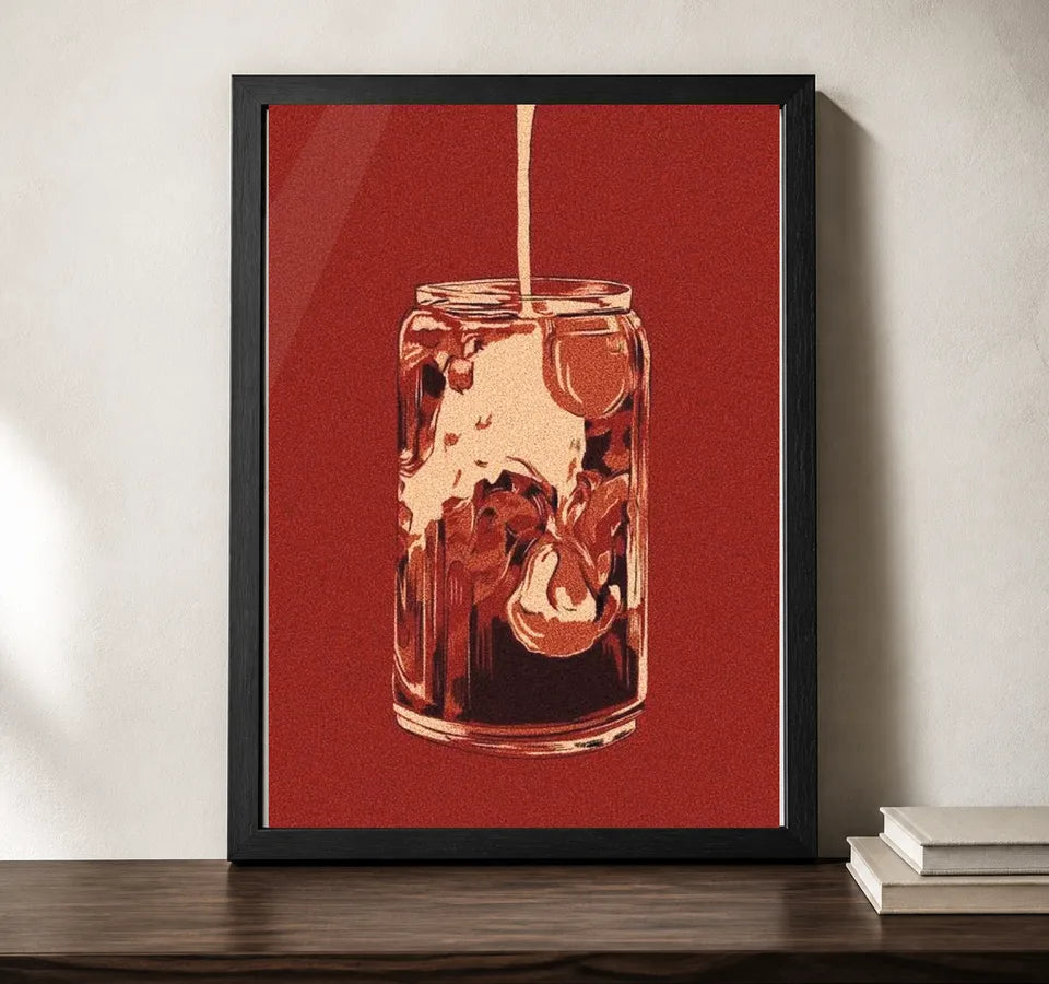 Clean studio product view of A4 · Black Gallery Frame - gallery image 2 of 5