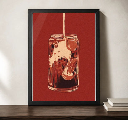 Clean studio product view of A4 · Black Gallery Frame - gallery image 2 of 5