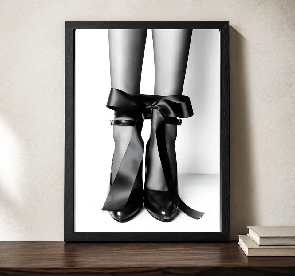 Clean studio product view of A4 · Black Gallery Frame - gallery image 2 of 5