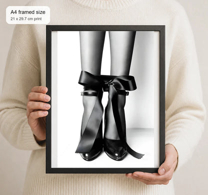 Size reference for A4 · Black Gallery Frame - gallery image 4 of 5