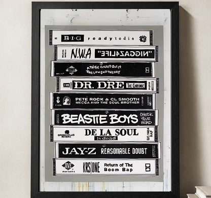 Styled close-up of A4 · Black Gallery Frame - gallery image 3 of 5