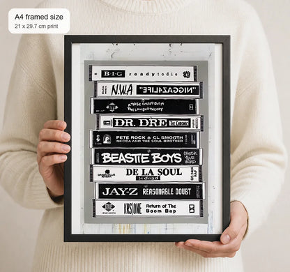 Size reference for A4 · Black Gallery Frame - gallery image 4 of 5