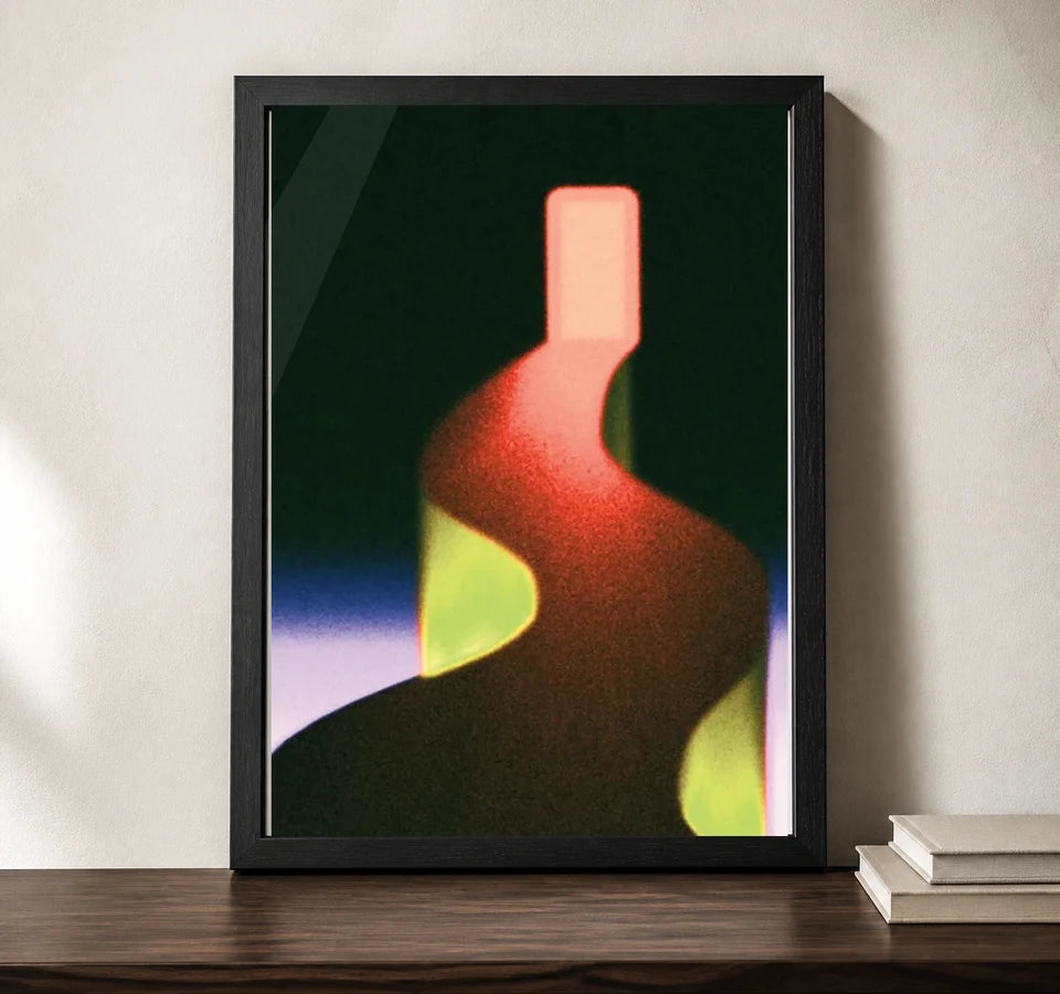 Clean studio product view of A4 · Black Gallery Frame - gallery image 2 of 5
