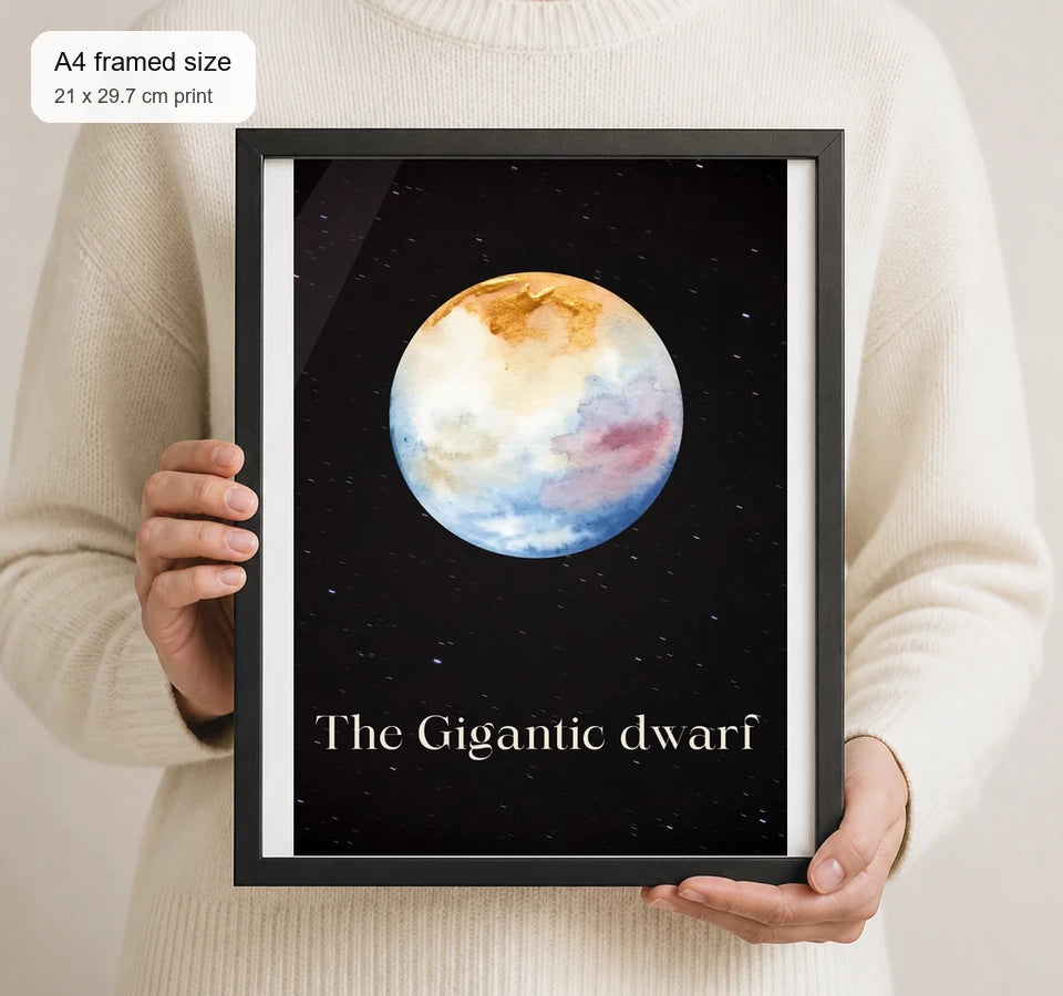 Size reference for A4 · Black Gallery Frame - gallery image 4 of 5
