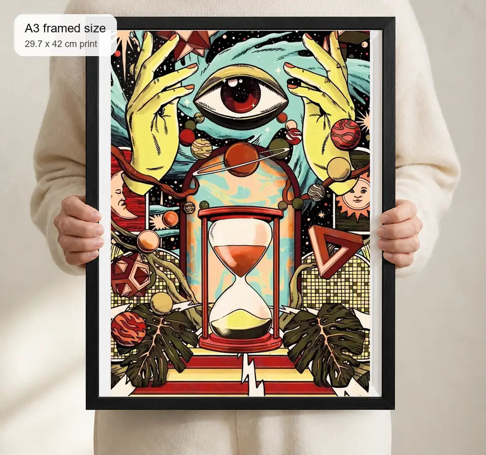 Size reference for A3 · Black Gallery Frame - gallery image 4 of 5