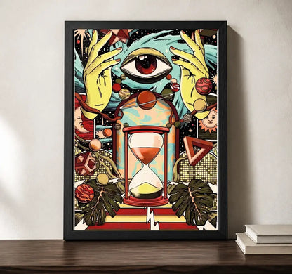 Clean studio product view of A4 · Black Gallery Frame - gallery image 2 of 5
