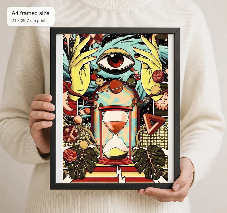 Size reference for A4 · Black Gallery Frame - gallery image 4 of 5