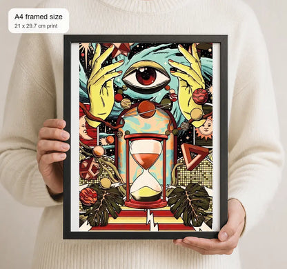 Size reference for A4 · Black Gallery Frame - gallery image 4 of 5