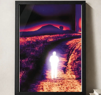 Styled close-up of A4 · Black Gallery Frame - gallery image 3 of 5