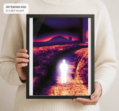 Size reference for A4 · Black Gallery Frame - gallery image 4 of 5