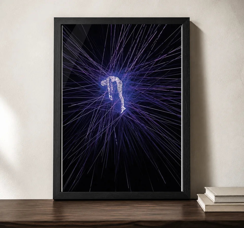Clean studio product view of A4 · Black Gallery Frame - gallery image 2 of 5