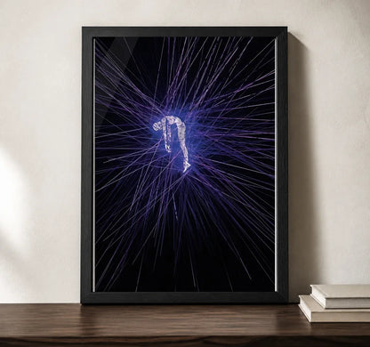 Clean studio product view of A4 · Black Gallery Frame - gallery image 2 of 5