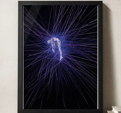 Styled close-up of A4 · Black Gallery Frame - gallery image 3 of 5