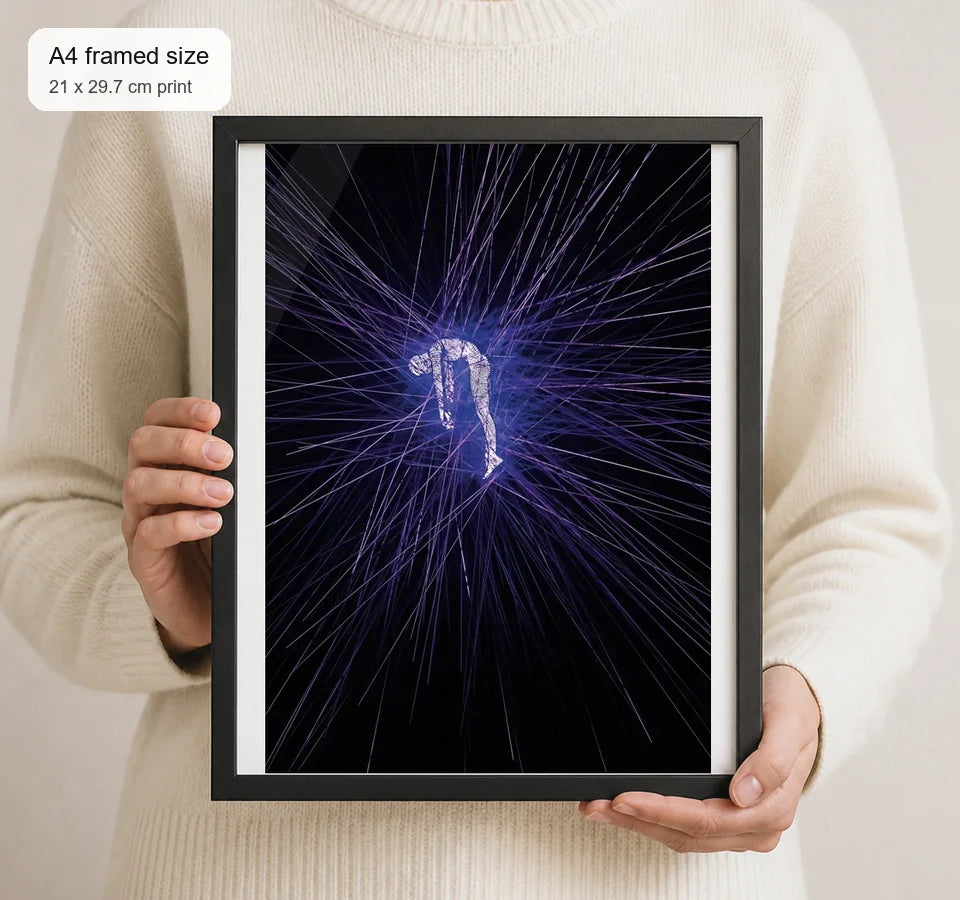 Size reference for A4 · Black Gallery Frame - gallery image 4 of 5