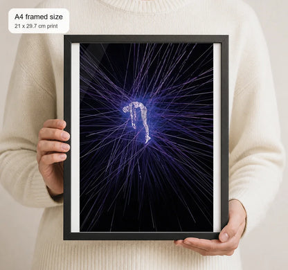 Size reference for A4 · Black Gallery Frame - gallery image 4 of 5