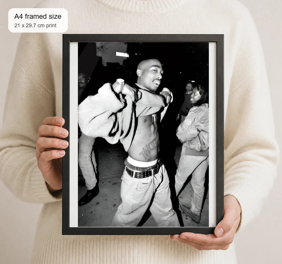 Size reference for A4 · Black Gallery Frame - gallery image 4 of 5