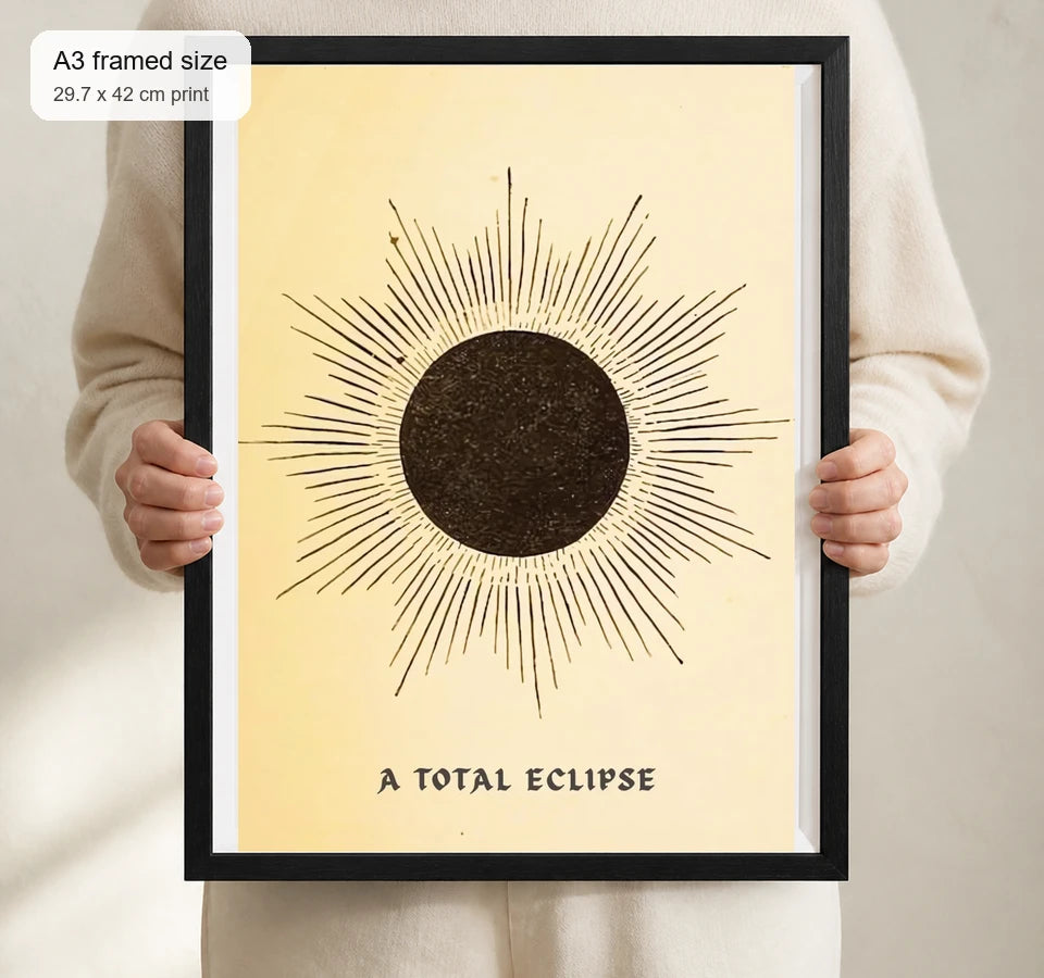 Size reference for A3 · Black Gallery Frame - gallery image 4 of 5