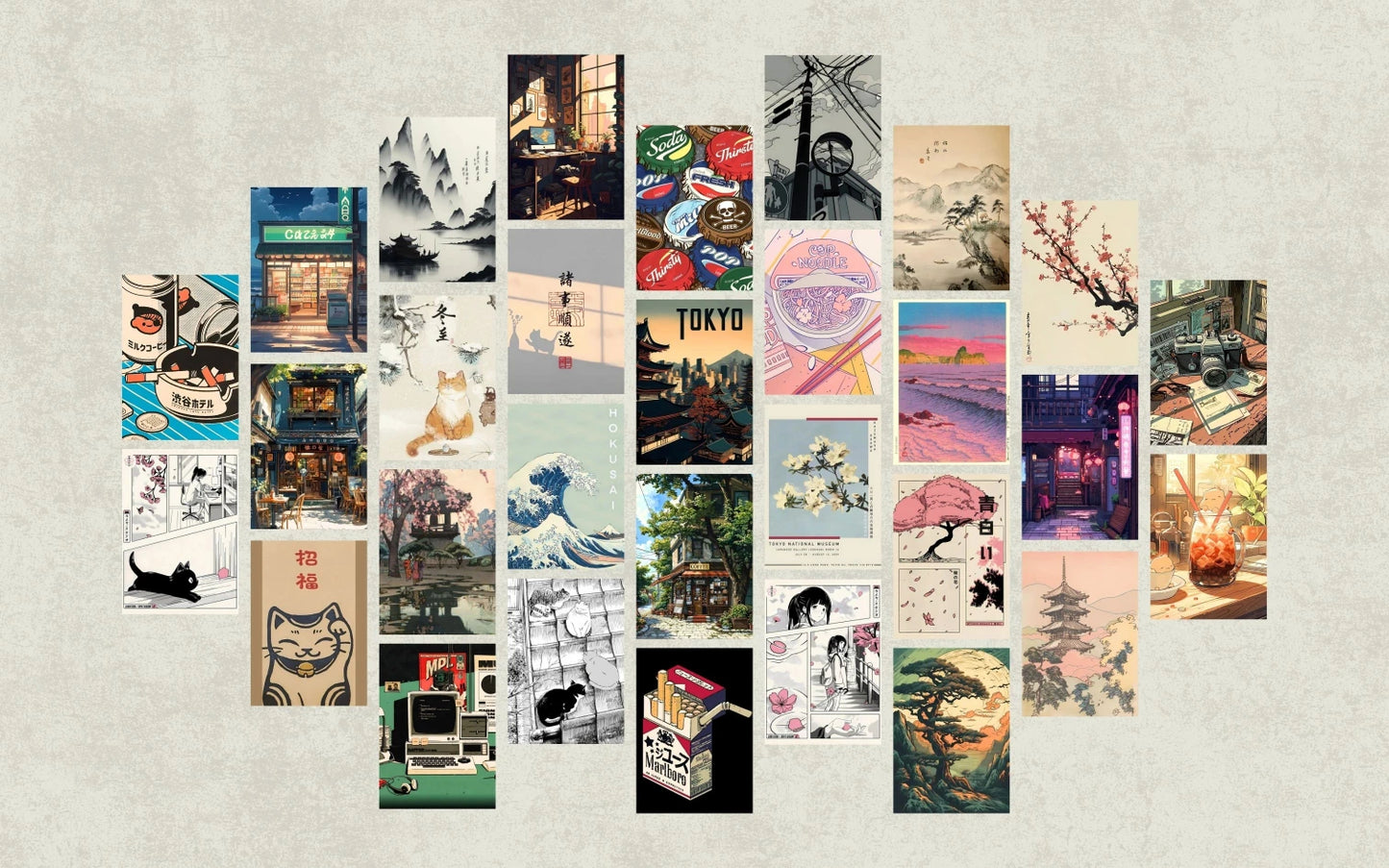 Trip to Japan | Wall Collage Kit