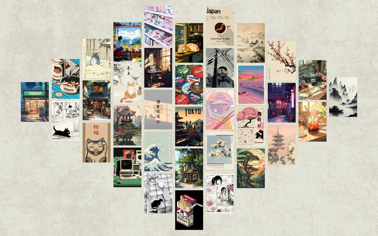 Trip to Japan | Wall Collage Kit