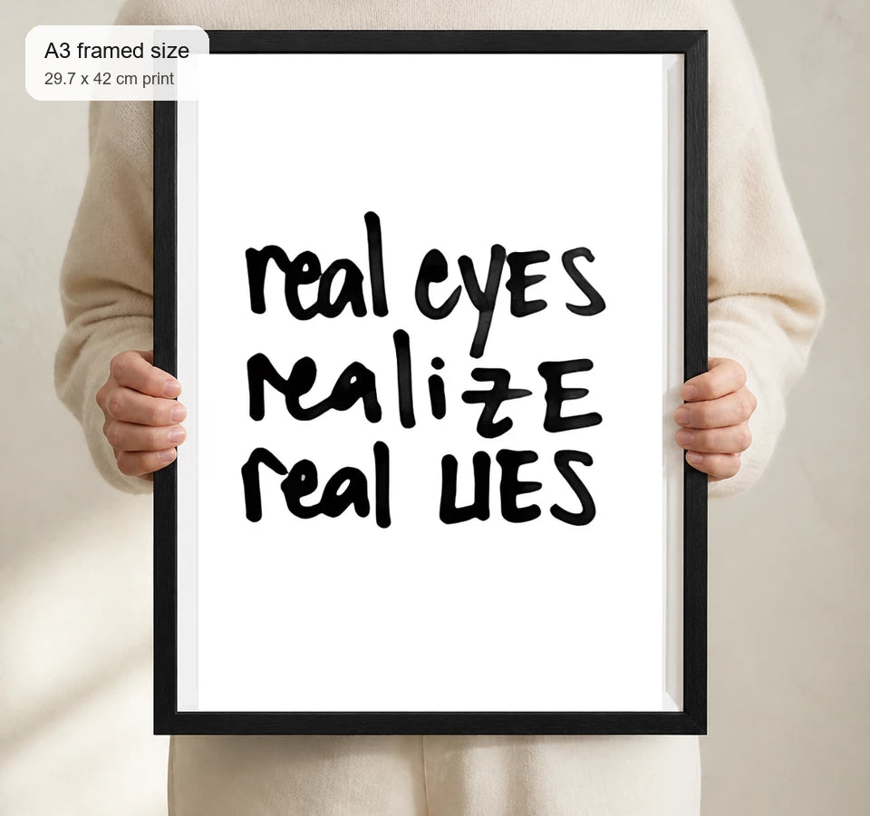 Size reference for A3 · Black Gallery Frame - gallery image 4 of 5