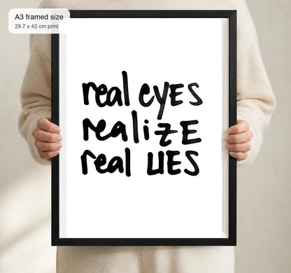 Size reference for A3 · Black Gallery Frame - gallery image 4 of 5