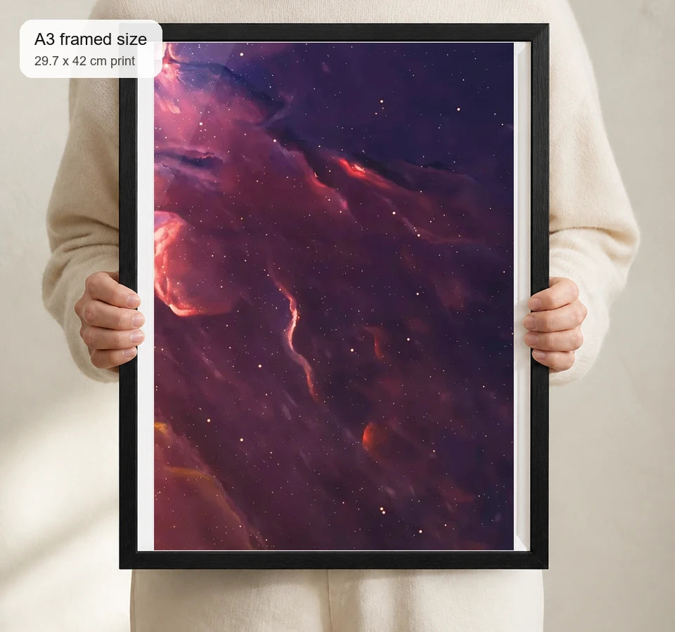 Size reference for A3 · Black Gallery Frame - gallery image 4 of 5
