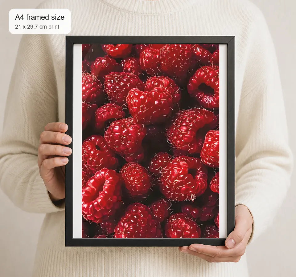 Size reference for A4 · Black Gallery Frame - gallery image 4 of 5