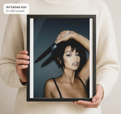 Size reference for A4 · Black Gallery Frame - gallery image 4 of 5