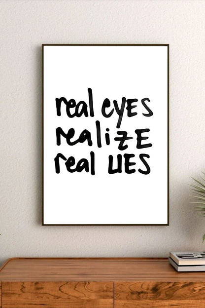 Retro typography poster in black, red, and white featuring blocky 90s concert text; centered, portrait orientation design