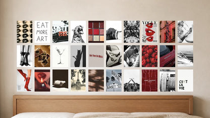 Product-focused lifestyle view of A5 · 30 posters - gallery image 1 of 5