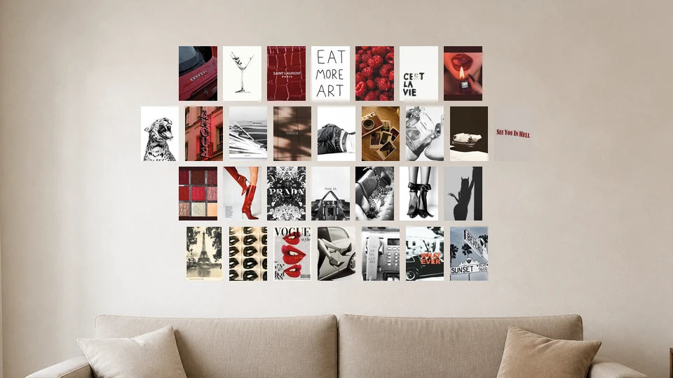 Styled close-up of A5 · 30 posters - gallery image 3 of 5