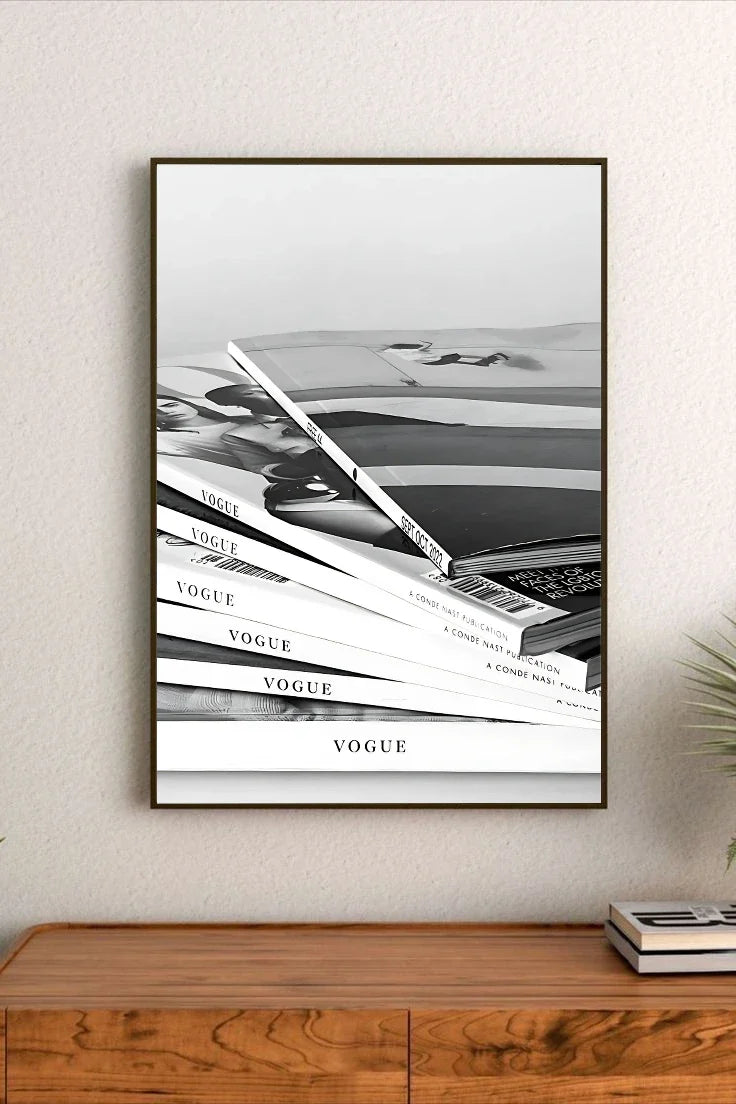 Minimalist graphic poster featuring black typography mixed with abstract shapes and sketches in an overlapping collage style. Portrait orientation