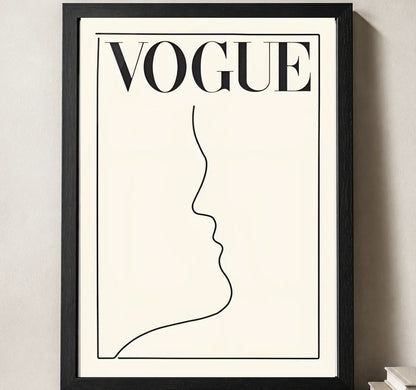 Styled close-up of A4 · Black Gallery Frame - gallery image 3 of 5
