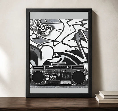 Clean studio product view of A4 · Black Gallery Frame - gallery image 2 of 5