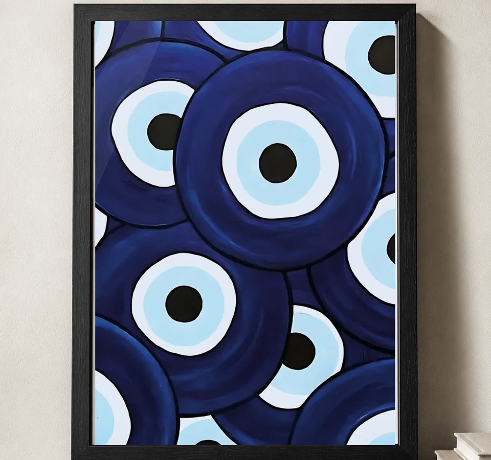 Styled close-up of A4 · Black Gallery Frame - gallery image 3 of 5