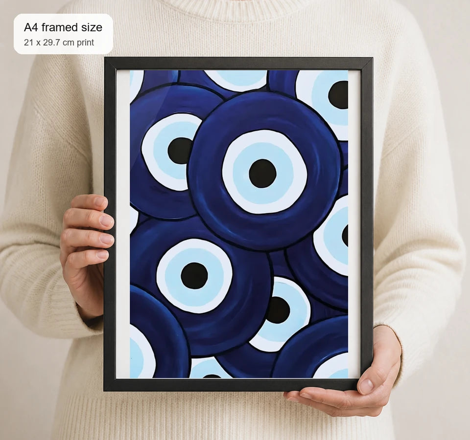 Size reference for A4 · Black Gallery Frame - gallery image 4 of 5