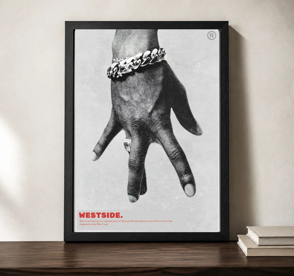 Clean studio product view of A4 · Black Gallery Frame - gallery image 2 of 5